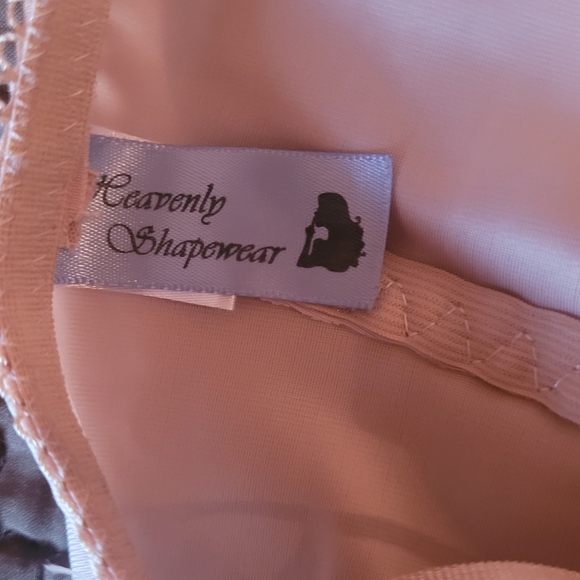 Heavenly Shapewear Nude Colored Bodysuit 1X - Picture 4 of 4